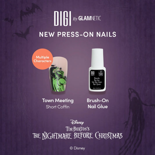 Town Meeting + Brush On Nail Glue