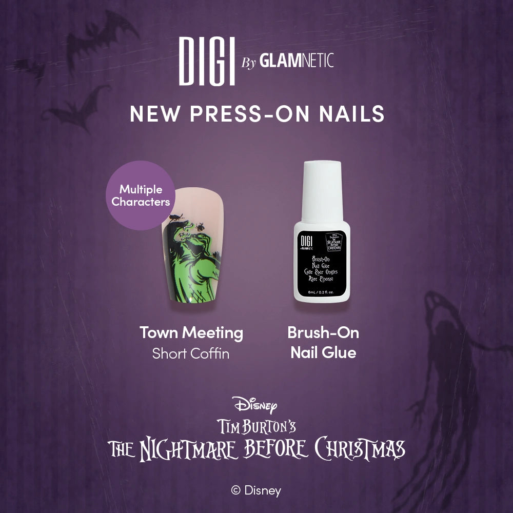 Town Meeting + Brush On Nail Glue