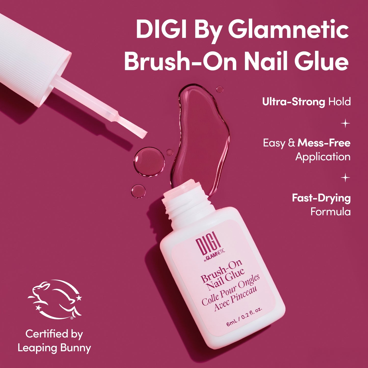 Brush-On Nail Glue