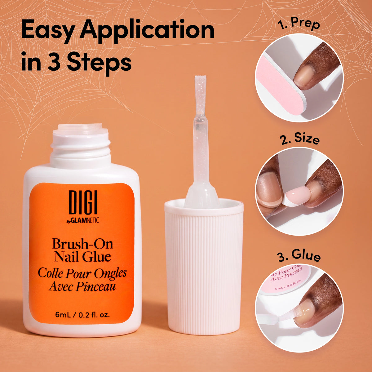 Sweet & Spooky Brush-On Nail Glue